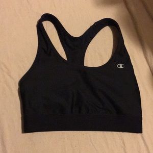 Black champion sports bra